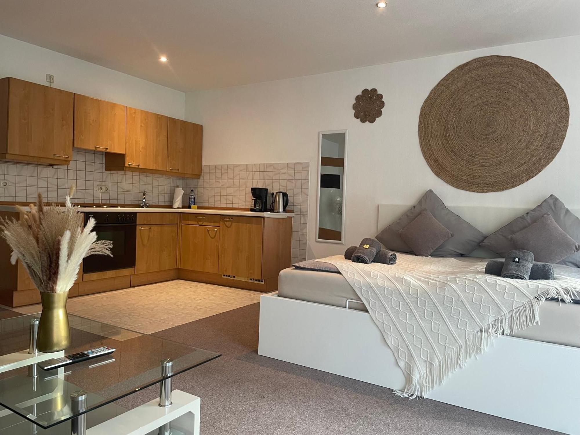 Apartment Kingsize Bett Boho Mit Tiefgarage Naehe Salzburg